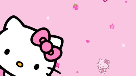 Wallpaper HD Kitty - Best Wallpaper HD Laptop Lockscreen Wallpaper Aesthetic Landscape, Horizontal Wallpaper Hd, Hello Kitty Computer Wallpaper, Hello Kitty Live Wallpaper, Kitty Paper, Army Nails, Kitty Background, 헬로키티 배경화면, Hello Kitty Imagenes