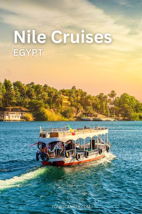 Nile Cruise, The Pyramids, Nile River, Cruises, The Land, Banks, Egypt