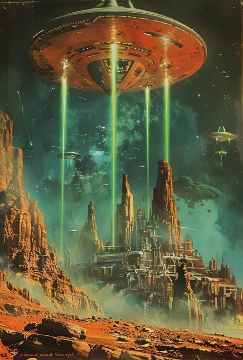 Spaceship Aesthetic, Vintage Futurism, Dark Fiction, Futurism Art, Galaxy Photos, Science Fiction Artwork, 70s Sci Fi Art, Scifi Fantasy Art, Sf Art