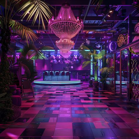 Step into the world of Boho Nightclub, where chic meets effortless style. 🌿✨  Discover how to infuse your space with Boho charm:  Eclectic Mix: Blend patterns, textures, and colors for a vibrant and cozy atmosphere.  Natural Elements: Incorporate rattan, wood, and plants to bring nature indoors.  Artisanal Touches: Handcrafted decor adds a personal and unique flair.  Cozy Corners: Create inviting nooks with plush cushions and soft lighting. Nightclub Color Palette, 1980s Nightclub, 80s Nightclub, Wood And Plants, Fancy Club, Earth Layers, Wattpad Background, Rattan Wood, Kpop Backgrounds