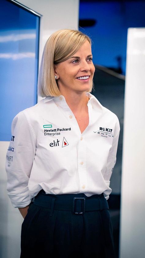 Employee Clothes, Company Logo Shirts, Susie Wolff, Womens Work Shirt, Corporate Shirts, Company Uniform, Corporate Uniforms, Polo Shirt Design, Company Shirts