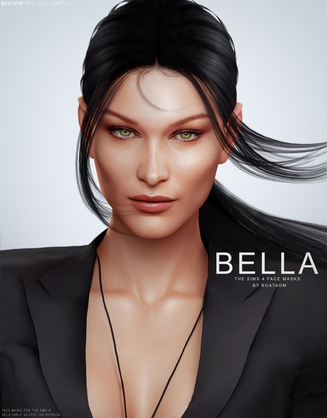 Skin Overlay, Kendall Jenner Face, Cc Mods, The Sims 4 Skin, The Sims 4 Pc, Skin Model, Skin Details, Sims 4 Cc Makeup, Sims 4 Cc Skin