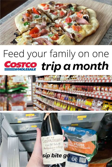 Learn what to buy and freeze from Costco to make meal prep a breeze. Grocery shop once a month for protein, bread, and fruits with these Costco haul tips. This once a month grocery shopping trip plan makes it easy! #groceryshopping #groceries #groceryhaul #costco #costcohaul #mealprep #buyinginbulk Costco Freezer Meal Plan, Costco Food Prep, Costco Meal Prep For Two, Monthly Costco Shopping List, Sams Club Meal Plan Healthy, Costco Meal Plan Families, Costco Family Shopping List, Meal Prep Sams Club, Costco Grocery List On A Budget