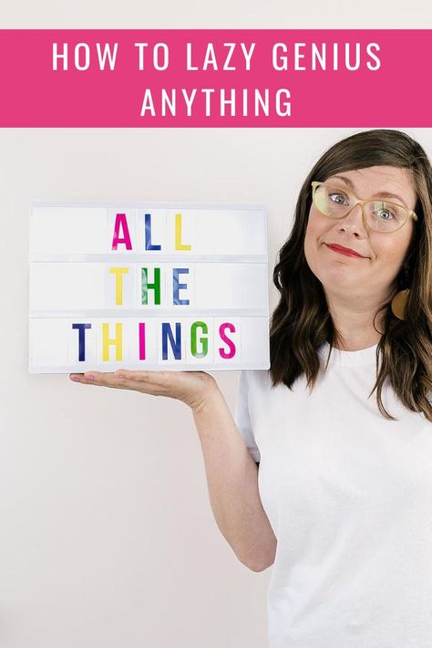 I get messages all the time asking how a person can lazy genius their laundry pile or an awkward friendship encounter or online school or any number of things! The truth is that any challenge could use a Lazy Genius solution, and that’s why I wrote The Lazy Genius Way! Household Tips, The Lazy Genius, Lazy Genius, Mom Goals, Moms Goals, Blowout Hair, Organization Planning, Online School, Always Learning