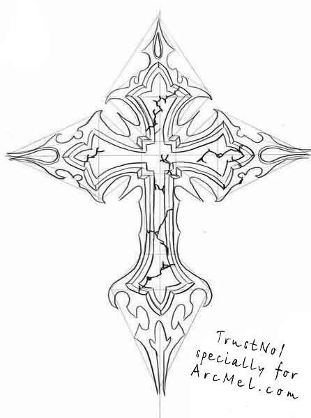 Cross With Wings, Cross Drawing, Celtic Cross Tattoos, Graffiti Lettering Alphabet, Mirror Pattern, Cross Tattoo For Men, Cross Tattoos, Black Rose Tattoos, Sick Tattoo