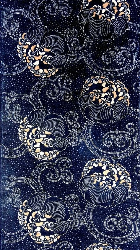 Art Chinois, Japanese Print, Batik Art, Motif Batik, Batik Design, Batik Pattern, Japanese Textiles, Art Japonais, Japanese Patterns