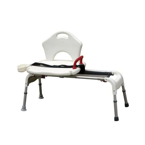 Drive Medical White Plastic Freestanding Transfer Bench in the Shower Seats department at Lowes.com Transfer Bench, Minimal Storage, Bath Safety, Shower Seat, Shower Chair, Shower Bench, Bathroom Safety, Swivel Seating, Comfy Chairs