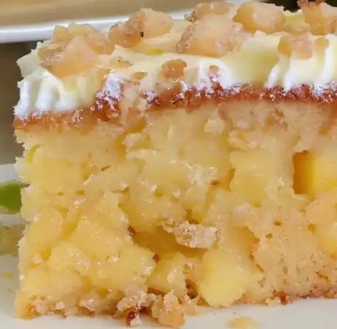 Southern Pineapple Cake – Naomi's Recipes Pineapple Cake Recipe, Coconut Frosting, Crunchy Pecans, Pineapple Cake, Toasted Coconut, Cake Ingredients, Pecans, Let Them Eat Cake, 2 Cups