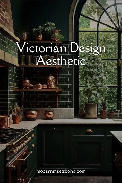 Want to achieve a Victorian design aesthetic in your boho eclectic home? Find out how to blend Victorian design elements like intricate woodwork and floral motifs with your bohemian eclectic decor. Elevate your space with these Victorian design ideas and create a home that’s both timeless and uniquely you. Mid Century Meets Victorian, Modern Federalist Style, Old Homes Interior Victorian, Victorian Aesthetic Decor, Pride And Prejudice House Interior, Decorating A Victorian Home, Modern Victorian Kitchen Ideas, Colorful Home Interior Design, 1920s Home Aesthetic