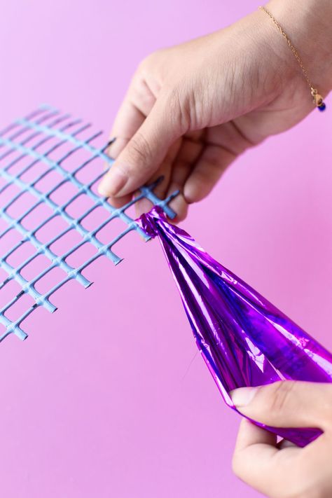 DIY Mylar Party Streamers - easy DIY instructions for you to recreate!