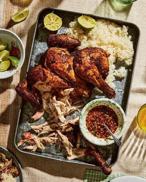 57 Alternative barbecue recipes - delicious. magazine Summer Bbq Party Ideas, Marinated Chicken Kebabs, Gai Yang, Delicious Magazine Recipes, Thai Grilled Chicken, Easy Thai Recipes, Bbq Party Ideas, Vegetarian Barbecue, Seasonal Cooking