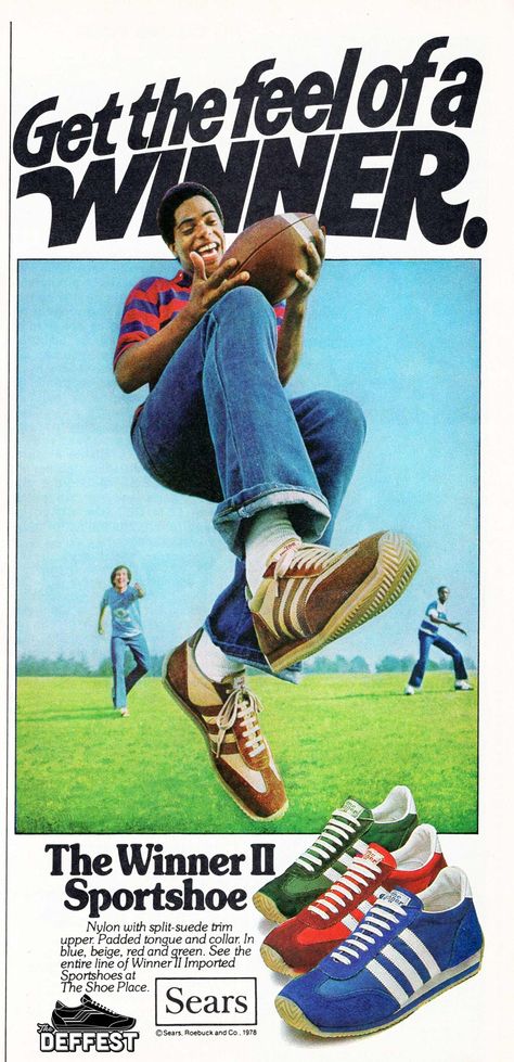 Adidas Poster, 80s Ads, 80s Sports, Adidas Ad, Sports Design Ideas, Adidas Retro, Shoes Ads, Retro Sports, Retro Sport