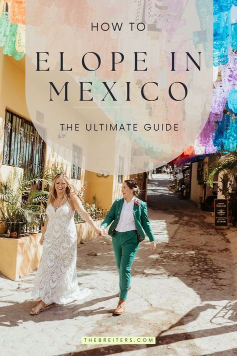 How to Elope in Mexico: The Ultimate Guide by The Breiters | Destination Wedding and Elopement Photographer and Videographer | Based in West Virginia | Soul-filled imagery of how the day felt. White sandy beaches, amazing food, and ancient temples are all things you can experience on your elopement day in Mexico. Learn about how to elope in Mexico with this thorough guide which covers. Read more! Mexico elopement, destination elopement, elope in Mexico, how to elope, Mexico elopement guide Elopement Mexico, Elopement Guide, Things To Do In Mexico, Virginia Elopement, Mexico Elopement, Best Places To Elope, Elopement Wedding Photography, Places To Elope, How To Elope