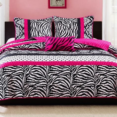 Zebra Print Bedding, Comforters Teen, Bedroom Set Designs, Twin Xl Comforter, King Comforter Sets, Stylish Beds, Print Comforter, Queen Comforter Sets, Queen Comforter