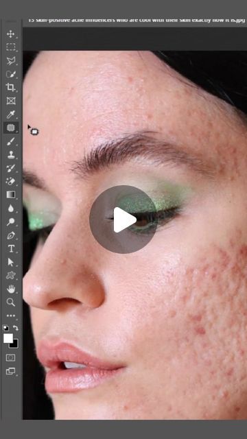 How To Smooth Skin In Photoshop, Face Change Photoshop, Photoshop Generative Fill, Photoshop Face Retouch, How To Change Face In Photoshop, Photoshop Face, Photoshop Video, Remove Acne, Beauty Spot