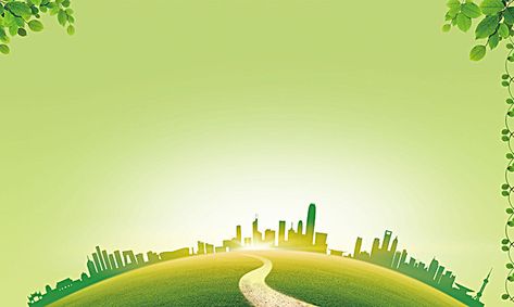 Green earth city poster background Earth Background Powerpoint, Education Background Landscape, Environment Background Powerpoint, Green Background Landscape, Poster About Nature, Nature Background Hd, Environmental Background, Background Images Green, Slides Background