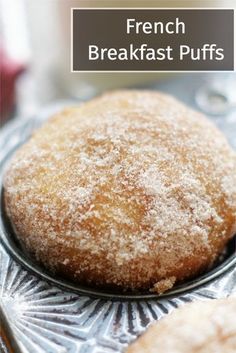 Breakfast Puffs, French Breakfast Puffs, Baked Breakfast, Baked Recipes, Baked Breakfast Recipes, Butter Cinnamon, Easy Cook, French Breakfast, Breakfast Sweets