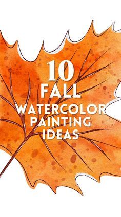 Fall painting ideas | drawing ideas | fall wreath | pumpkin | leaves | what to draw | watercolor ideas #watercolor Autumn Leaves Painting Watercolors, Watercolor Pumpkins For Kids, Paint And Sip Ideas Watercolor, Easy Pumpkin Watercolor, Fall Watercolour Tutorials, Simple Watercolor Leaves, Fall Watercolor Cards Diy, Fall Watercolor Inspiration, Easy Watercolor Pumpkins