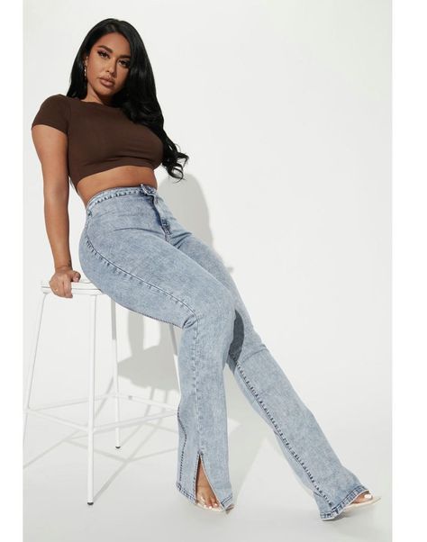 Trouser Fits, Birthday 25, Slim Bootcut Jeans, High Rise Bootcut Jeans, Jeans With Heels, Bootcut Jean, Acid Wash Jeans, Acid Wash Denim, Jeans Fashion