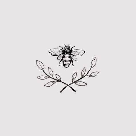 Wildflower Chest Tattoo Female, Bee Tattoos With Honeycomb, Bee Wrist Tattoo, Bee Minimalist Tattoo, Taxidermy Tattoo, Simple Bee Tattoo, Tattoo Bein Frau, Insect Tattoos, Tattoo Appointment