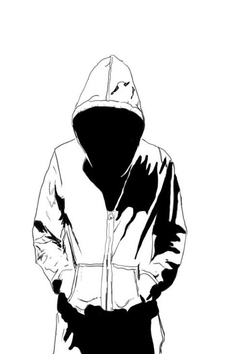 Fantasy Tree Drawing, Hoodie Drawing Reference, Hoodie Reference, Person Sketch, Tekken 2, Comic Art Sketch, Hoodie Images, Black Drawing, Persona Anime