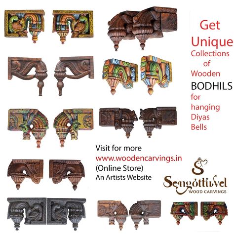 Latest Door Designs, Indian Room Decor, Wooden Corbels, Wooden Sculptures, Wooden Brackets, Wood Sculptures, Indian Home Design, Indian Home Interior, Pooja Room Door Design