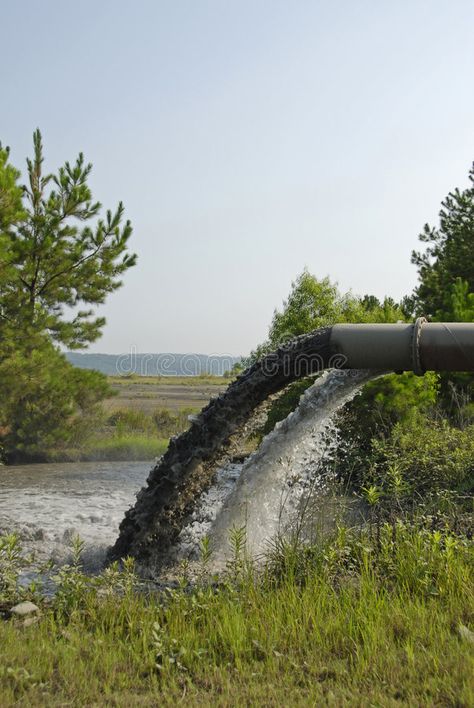 Industrial Waste Discharge. Waste Water being discharged from an Industrial Plan , #spon, #Discharge, #Waste, #Industrial, #Plant, #discharged #ad Cool Snaps Ideas, Industrial Plant, Polluted Water, Liquid Waste, Storyboard Template, Sewer System, Industrial Waste, Water Waste, Water Pollution