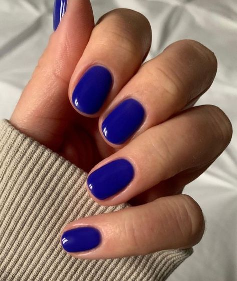 Dark Blue Gel Nails, Short Gel Nails, Cute Gel Nails, Stick On Nails, Chic Nails, Dream Nails, Fire Nails, Perfect Nails, Nail Manicure