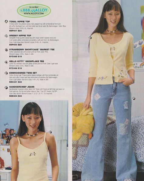 moodboard & inspo ✿✼:*ﾟ:༅ on Instagram: “1999 Alloy Spring Catalog ♡ ♡” 00s Fashion Catalog, Alloy Catalog 90s, 1970s Fashion Catalog, 1999 Fashion Catalog, 1997 Fashion Catalog, 1999 Fashion High School, Vintage Fashion Catalog, 1999 Fashion Outfits, 2000s Catalog Fashion