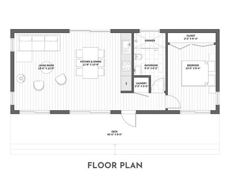 Find many great new & used options and get the best deals for Modern Cabin House, 16' x 40', 640 Sq Ft, Tiny House, Architectural Plans at the best online prices at eBay! Free shipping for many products!. #tinyhouseblueprints #smallhomedesign 10x20 Tiny House Floor Plans Layout, 12x40 Tiny House Floor Plans, 16 X 40 Shed House, 10x20 Tiny House Floor Plans, 12x32 Tiny House Floor Plans, Shed To Tiny House Floor Plans, 16 X 40 Floor Plans Layout, Tiny Home Kits, Tiny House Floor Plan