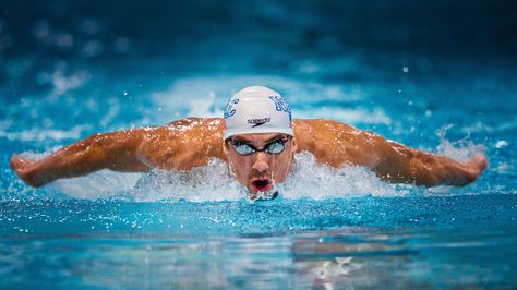 Michael Phelps Quotes, Michael Phelps Swimming, Mark Spitz, Swimmer Girl Problems, Swimmer Problems, Ryan Lochte, Katie Ledecky, Sixpack Workout, Olympic Swimming