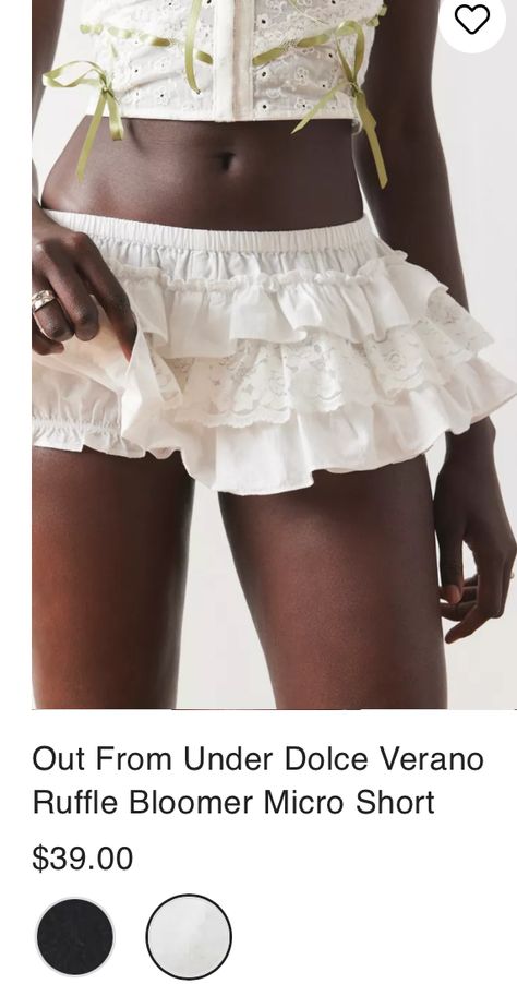 Ruffle Bloomers, Bloomers Shorts, Americana Fashion, Fashion Inspo Outfits, Womens Bottoms, Fashion Forward, Urban Outfitters, Lounge Wear, Fashion Inspo