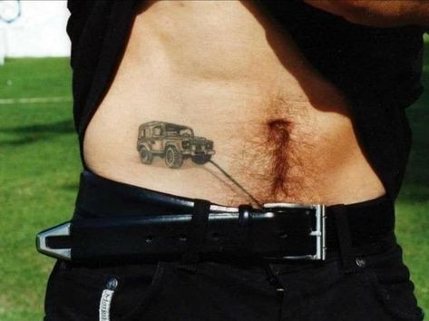 Offroad Tattoo Ideas, Landrover Tattoos, Land Rover Tattoo, Offroad Tattoo, Defender Tattoo, 4x4 Tattoo, Tattoo Tv Shows, Very Funny Images