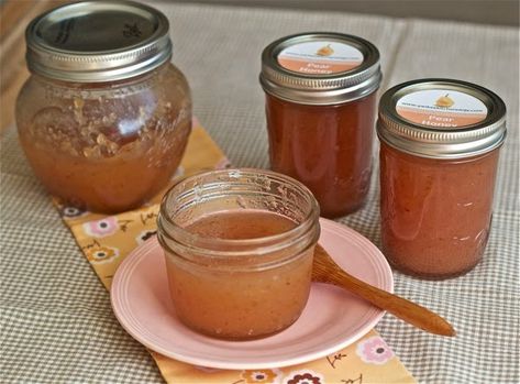 vintage recipe for pear honey with ginger Pear Honey Recipe, Pear Honey, Flavored Butter Recipes, Ginger Recipe, Honey Jam, Pear Butter, Apple Butter Recipe, Pear Jam, Sweet Dough