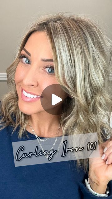 Ashley Erickson on Instagram: "Did you know 👀 Curling iron edition….should we make this a series?! What tool do you want to see next 🤔 Volume on for instructions 🔉  . . #themoreyouknow #hair101 #curlingiron101 #curlingiron #curlingtechniques #easytutorial #hairtutorial #hairreel #reelhair #easyhairvideo #easyhairtutorial #curlingtutorial #beachywaves #howtocurlhair #easyhaircurls #thinhair #finehair #haircut #haircolor #hairgoals #hairlove #hairoftheday #haireducation #hairinspo #hairtutorial #hairvideo #hairvideos #hairoftheday #hairprep #haircurls #curlinghair #howtocurl #howtocurlhair #haircurls" Medium Length Hair Styles Curling Iron, Curling Styles For Medium Hair, How To Curl Your Hair Loose Waves, Soft Curls With Curling Iron, Shoulder Length Curls Hairstyles, Curling Layered Hair Tutorial, How To Curl Hair With Wand Step By Step, Spiral Curls With Curling Iron, Curling Hairstyles For Medium Hair