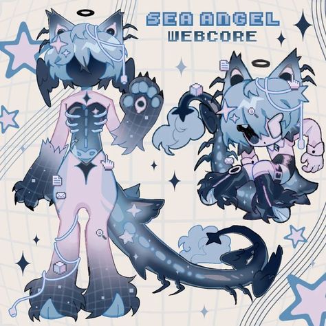 🌀 ADOPT UFO🌊 offer anything. USD>TRADE>ART «Like most sea creatures in the ocean, sea angels can also get infected by parasites.… | Instagram Adopt Idea, Low Poly Art, Human Art, Cute Art Styles, I Can Do It, Aesthetic Themes, In The Ocean, Character Design References, Illustration Character Design