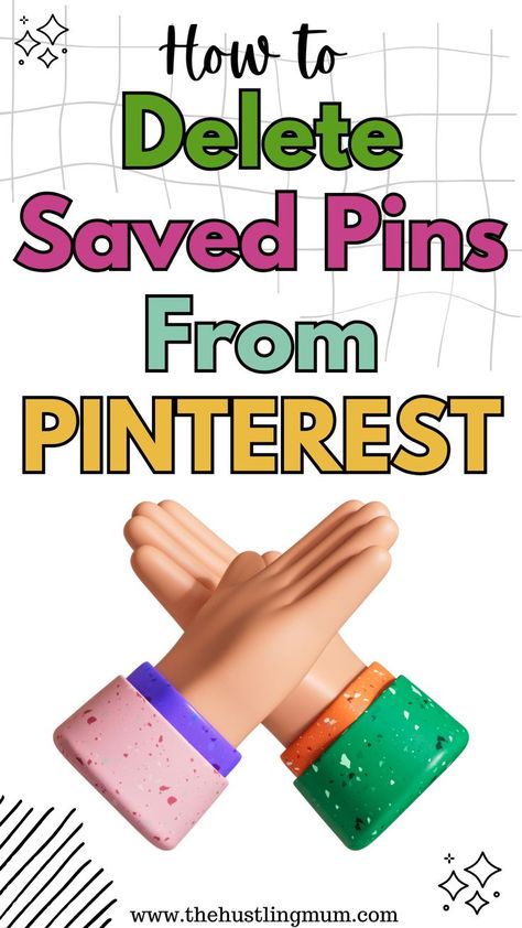 how to delete pins on Pinterest Pinterest Tutorial, Pinterest Tutorials, Learn Pinterest, Saved Pins, Pinterest Account, Step By Step Guide, Step Guide, Declutter, Pins