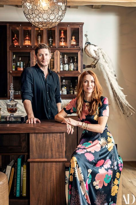 Jensen And Danneel Ackles, Jensen And Danneel, Jensen Ackles Family, Celebrity Home, Supernatural Bloopers, Daneel Ackles, Danneel Ackles, Supernatural Imagines, Jensen Ackles Jared Padalecki