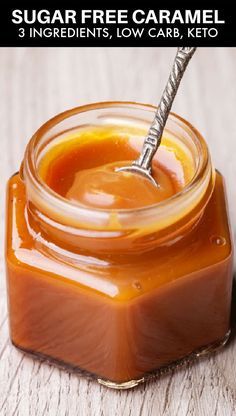 Sugar Free Syrup Recipe, Sugar Free Caramel, Sugar Free Desserts Easy, Sugar Free Frosting, Coffee Desserts, Sugar Free Baking, Sugar Free Recipes Desserts, Sugar Free Treats, Sugar Free Sweets