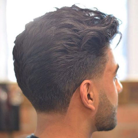 No Haircut Haircut, Taper Fade With Beard, Taper Haircut Men, Gentleman Haircut, Low Fade Haircut, Luis Royo, Tapered Hair, Boys Hair, Taper Fade Haircut