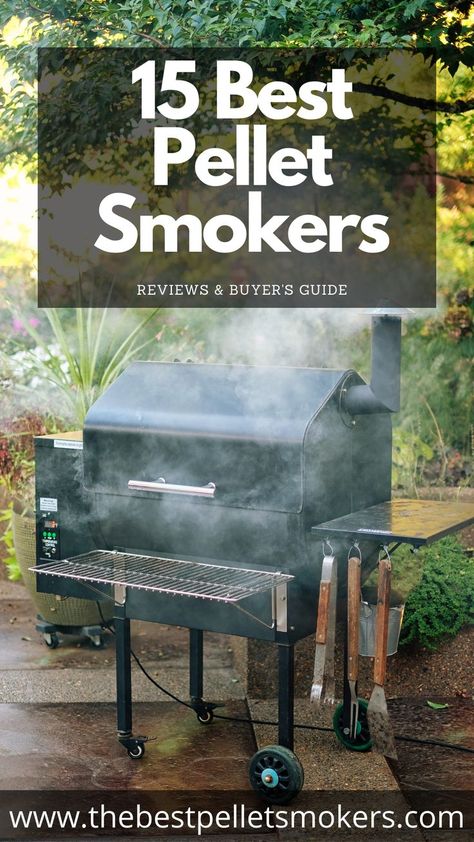 15 Best Pellet Smokers Custom Bbq Grills, Pellet Smoker Recipes, Smoker Pellets, Diy Smoker, Best Smoker, Pellet Grills Smokers, Pellet Smoker, Bbq Essentials, Pellet Smokers