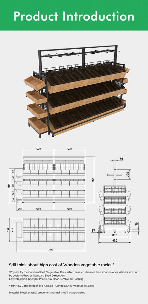 Fruit And Veg Display, Fruit Store Design Shops, Small Fruit Shop Design, Fruit And Veg Shop Design, Fruit Store Design, Vegetable Shop Design, Fruit Stand Ideas, Fruit Stand Display, Fruit Shelves