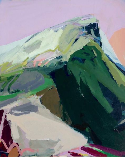 The Alpine Zone — Amanda Bittner Painting Study, Ceramic Inspiration, Abstract Art Landscape, Landscape Drawings, Ap Art, Mountain Paintings, Abstract Landscape Painting, Art Abstrait, Large Art