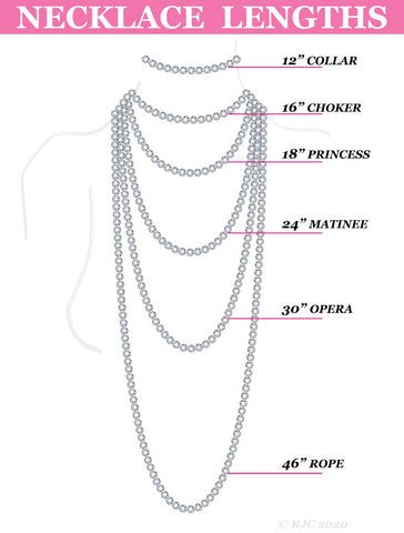 Necklace Length Chart Neckline, Necklace Size Chart, Multistrand Necklaces, Necklace Guide, Bead Size Chart, Necklace Length Chart, Necklaces Ideas, Diy Necklaces, Live Forever