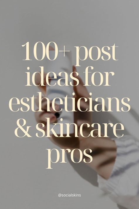 #Content_Ideas_For_Spa #Content_For_Skincare_Business #Skincare_Social_Media_Content #Esthetician_About_Me_Post Skincare Social Media Content, Building Clientele Esthetician, Content Skincare Ideas, Med Spa Post Ideas, Med Spa Social Media Posts, Solo Esthetician Business Plan, Aesthetician Lifestyle, Spa Content Ideas, Skin Care Content Ideas