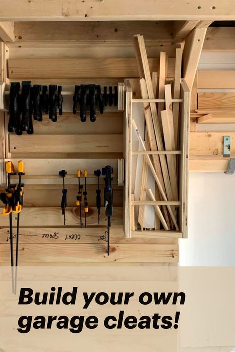 One thing millennials have in common is an abundance of stuff. Cleats are a simple, cheap and effective way to take back control of your sh*t!   #cleats #garage #storage #woodworking #organization #clean #rack #hangers #neat #minimalistic #modern #weekendprojects #thingstodo #tidyup #lifehacks Woodworking Organization, Clean Garage, Kitchen Plants, Diy Tech, Weekend Projects, Slat Wall, Tidy Up, Scrap Wood, Garage Storage