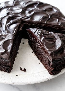 Recipes | Love and Olive Oil Chocolate Cake With Sour Cream, Chocolate Sour Cream Cake, Matilda Chocolate Cake, Cake With Sour Cream, Sour Cream Chocolate Cake, Ultimate Chocolate Cake, Sour Cream Cake, Cake Frosting Recipe, Dark Chocolate Cakes