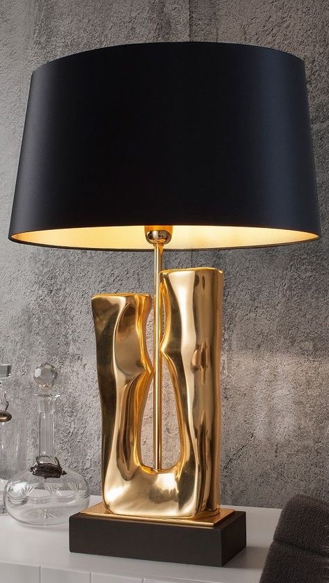 Modern Living Room Table, Luxury Table Lamps, Tall Table Lamps, Table Lamps Living Room, Tall Lamps, Tall Table, Gold Table Lamp, Cool Floor Lamps, Contemporary Table Lamps