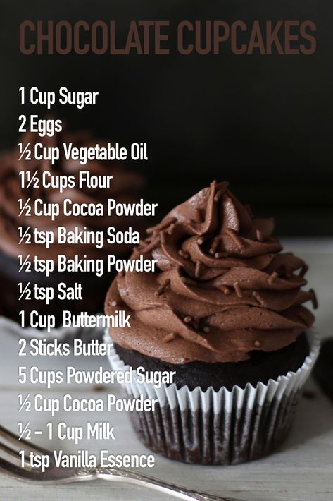 Chocolate Cupcakes Moist Recipe, Decadent Chocolate Cupcakes, Recipes Cupcakes, Cupcake Types, Chocolate Cupcakes Recipes Easy, Easy Chocolate Cupcakes Recipe, Chocolate Cupcake Recipe Moist, How To Make Chocolate Cupcakes, Chocolate Cake Recipe Easy Homemade