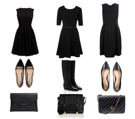 Keep it simple! These 3 outfits consist of a black dress, black shoes and a black purse - really all you need to nail appropriate funeral attire. Appropriate Funeral Attire, Summer Funeral Outfit, Funeral Clothes, Funeral Wear, Memorial Outfits, Black Funeral Dress, Funeral Attire, Funeral Dress, Funeral Outfit